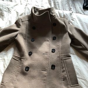 Light brown peacoat